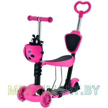 Самокат MicMax MG13-PN (розовый)